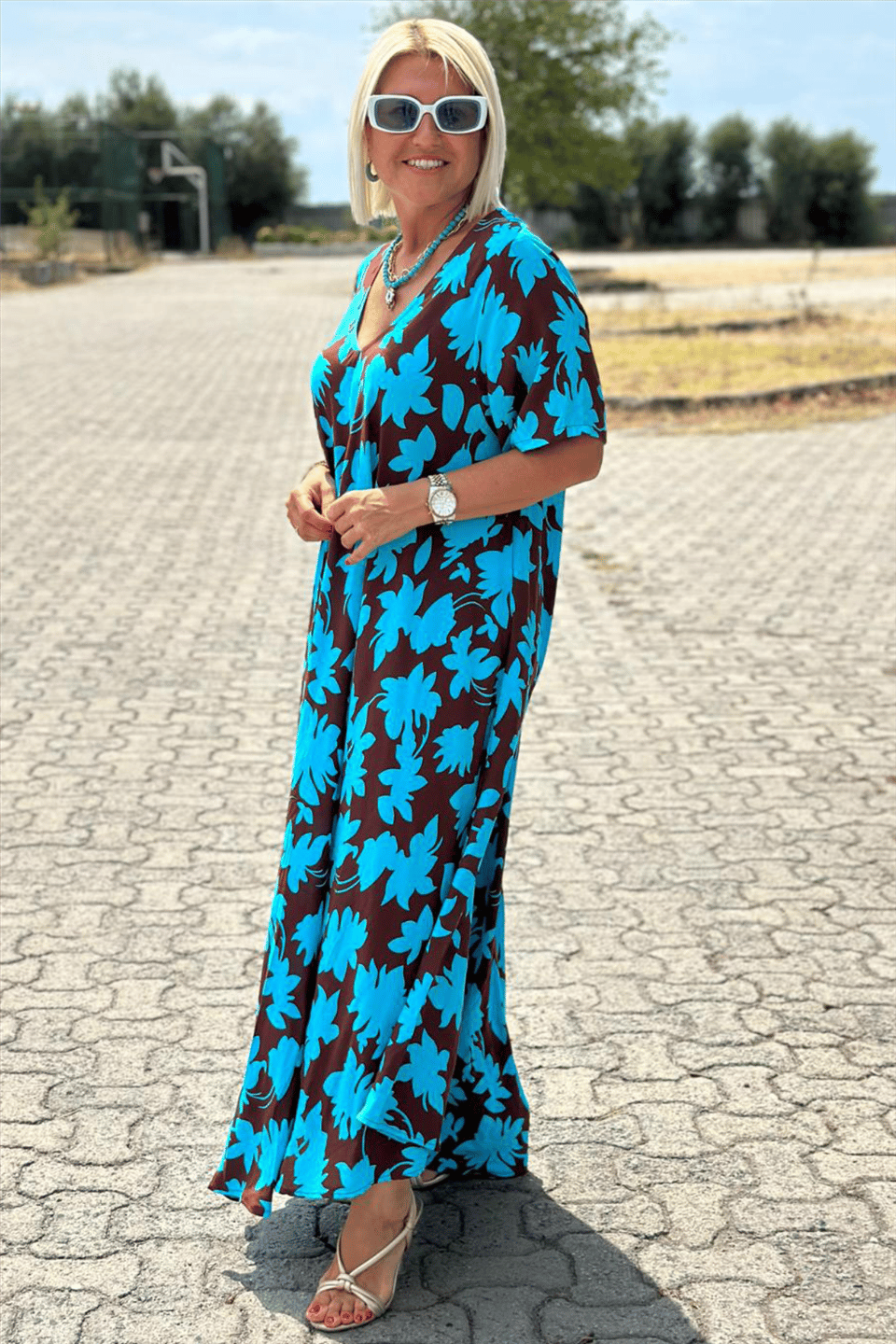 Camilla - Elegante Jurk Met Buikbedekking