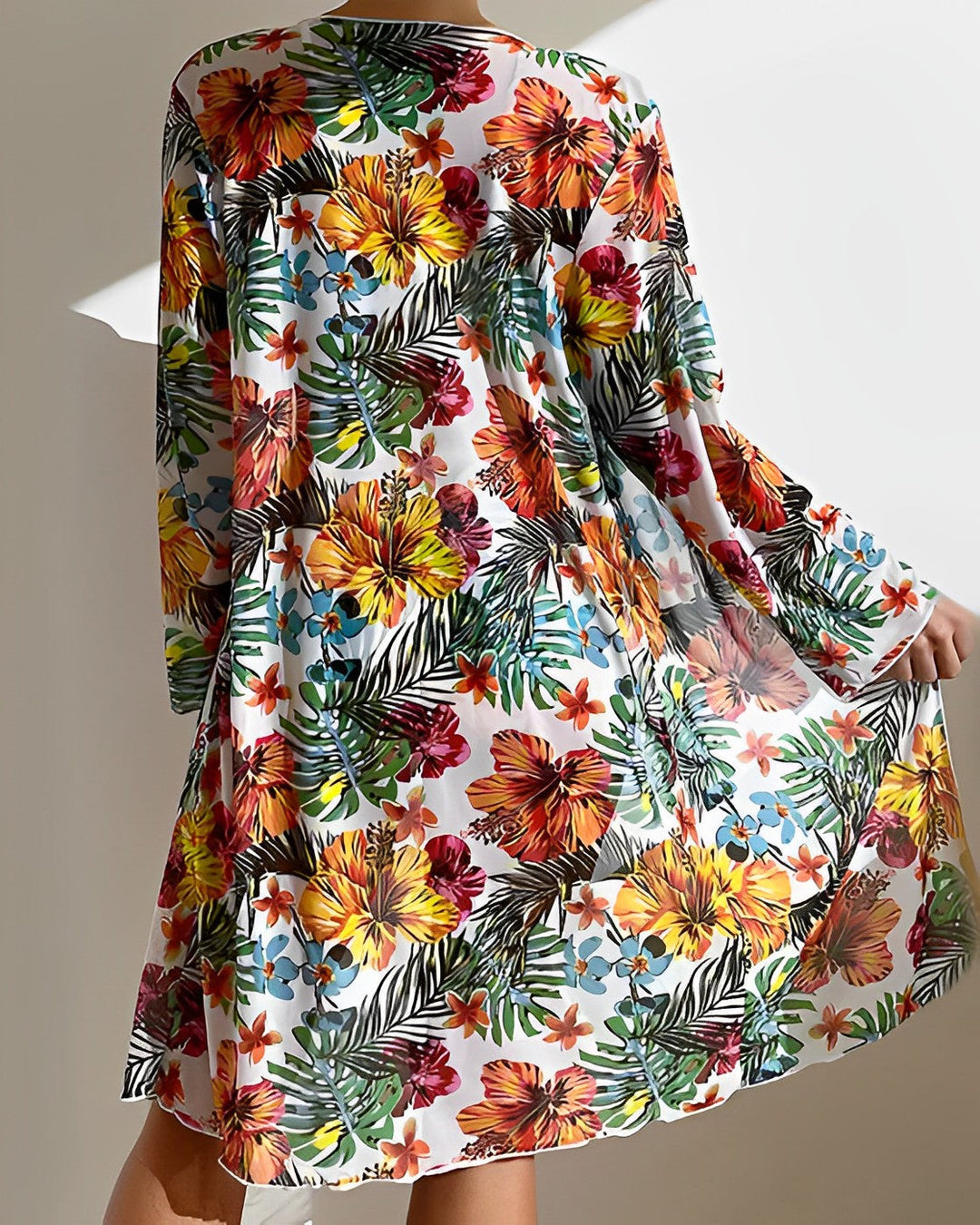 Isla - Tropisch Print Bikini Set met Cover-Up