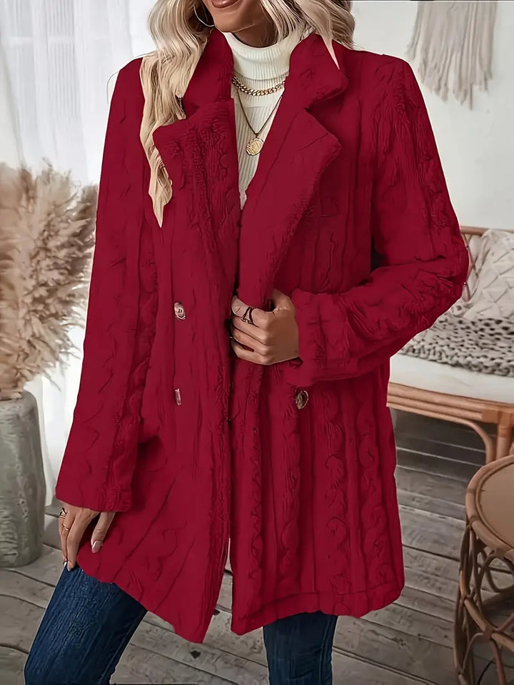 Seraphina – Getextureerde Winterjas