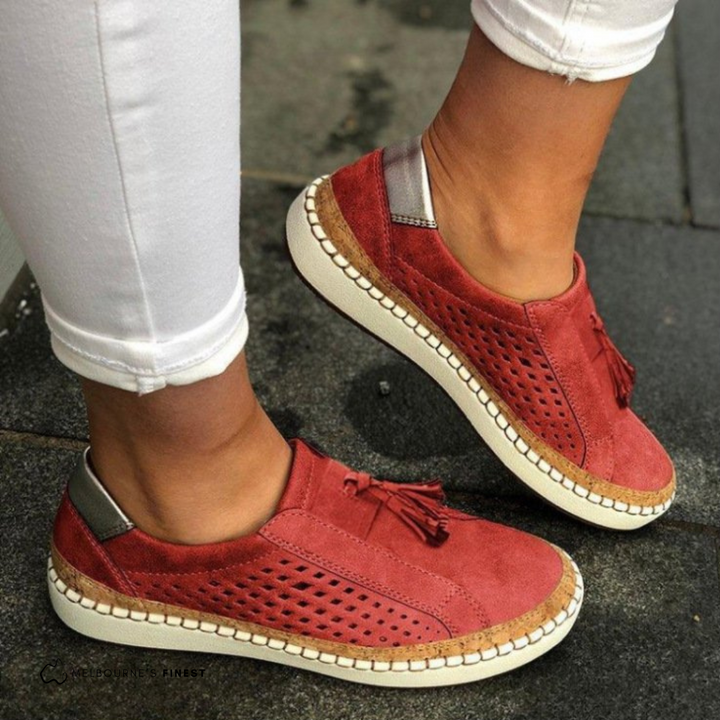 Julia - Trendy Mesh Platform Orthopedische Instappers