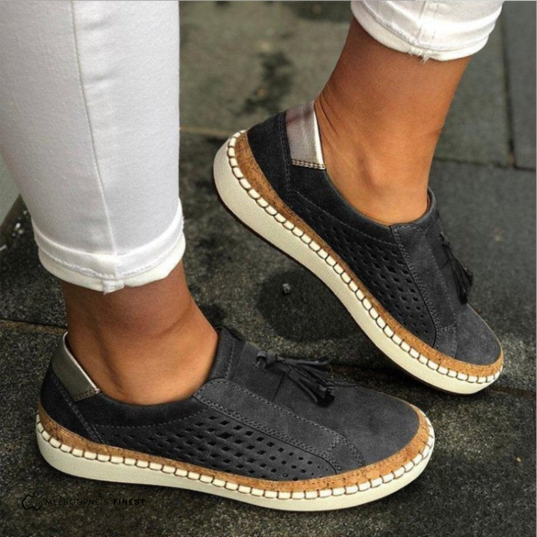 Julia - Trendy Mesh Platform Orthopedische Instappers