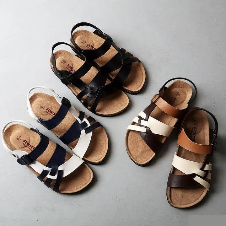 James - Premium Leren Comfortabele Outdoor Sandalen