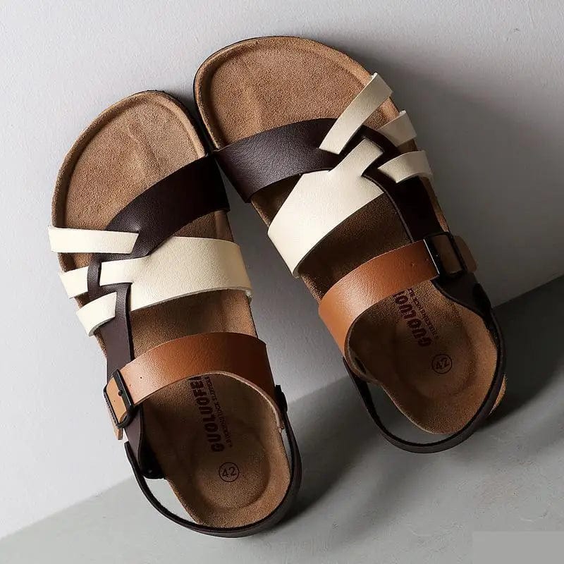 James - Premium Leren Comfortabele Outdoor Sandalen