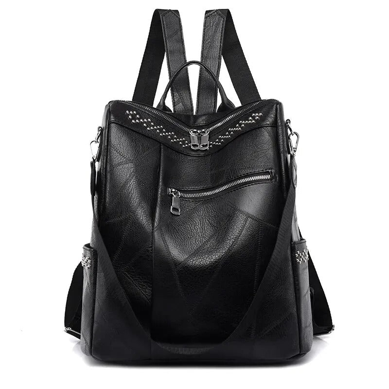 Natalia – Elegante Vintage Multifunctionele Rugzak voor Dames