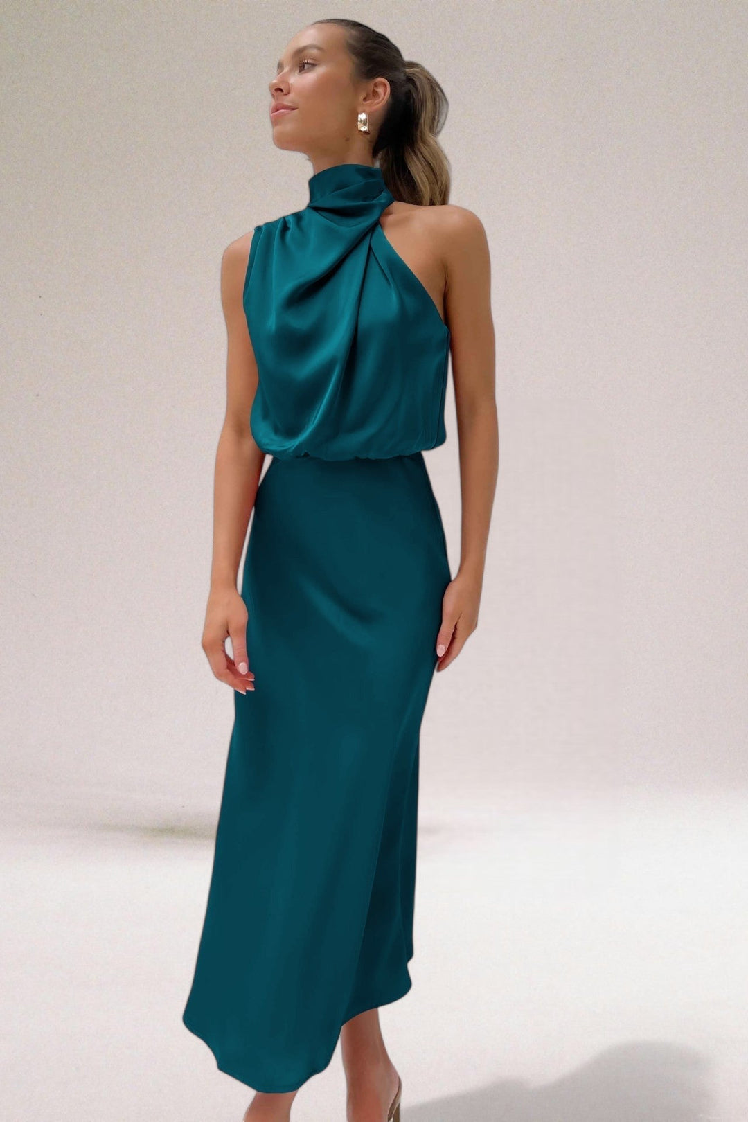 Emmas® | Satijnen Glamour Jurk
