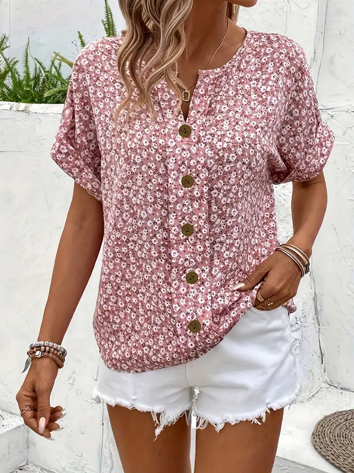 Wrenley – Dames Stretchy Bloemenstrandtop