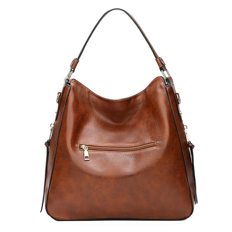 Blakely – Luxe Leren Hobo-Handtas