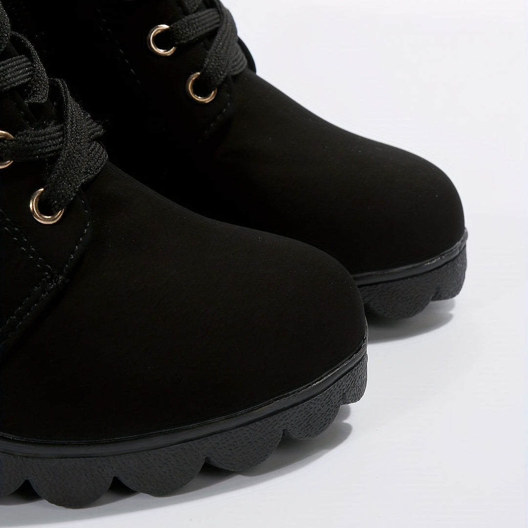 Yael - Luxe Veterschoenen met Hak
