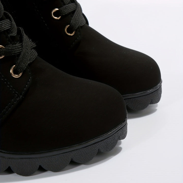 Yael - Luxe Veterschoenen met Hak