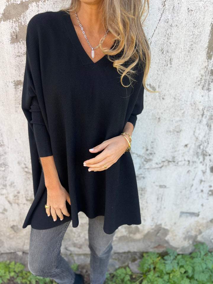 Elisabeth - Trui met Oversized V-hals