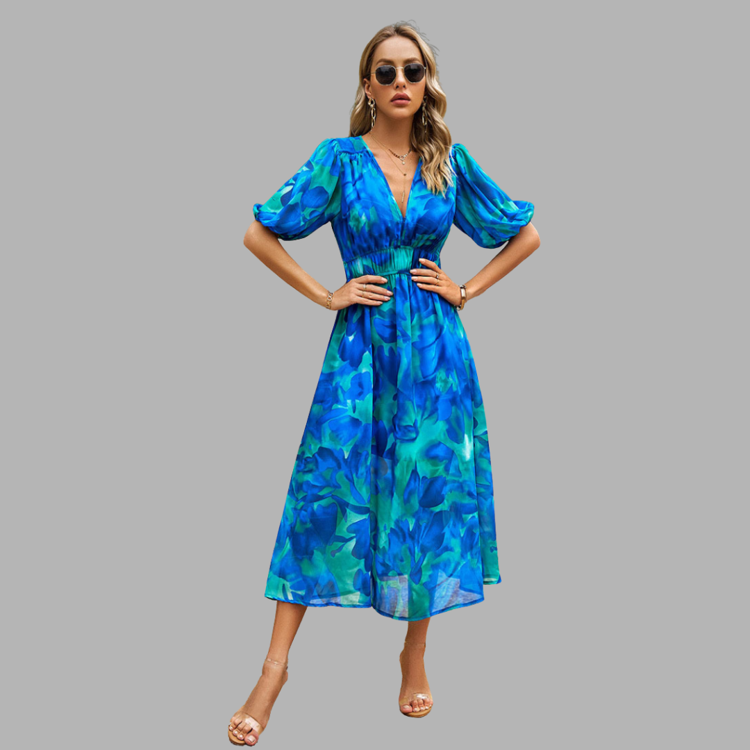 Edeltraud - Elegante Maxijurk voor Warme Dagen