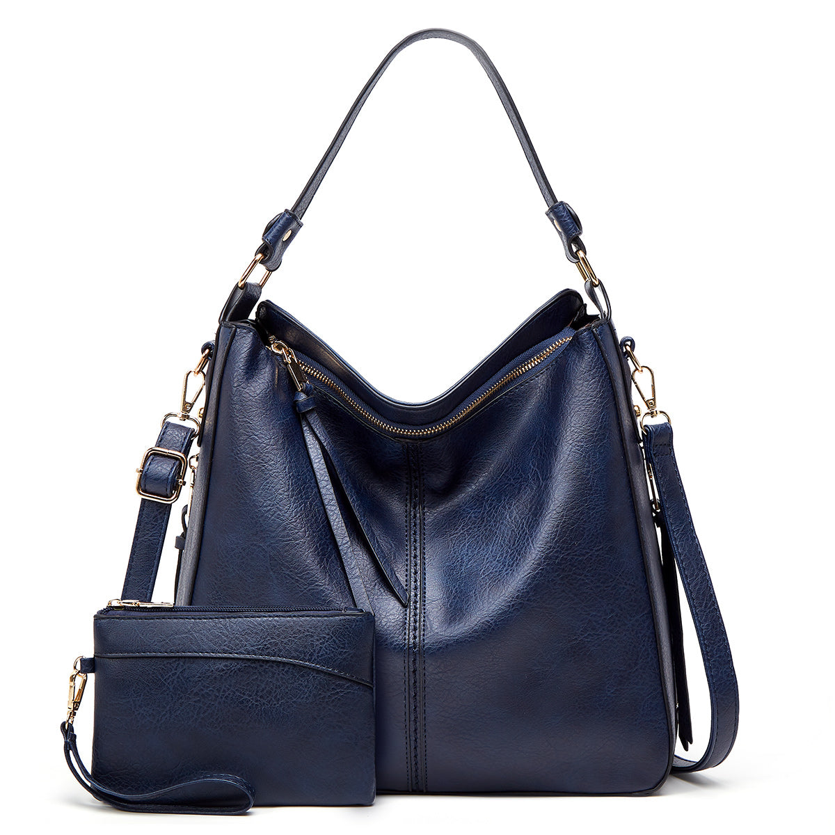 Blakely – Luxe Leren Hobo-Handtas