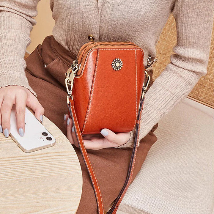 Wenen – Compacte Mini-Handtas in Effen Kleur