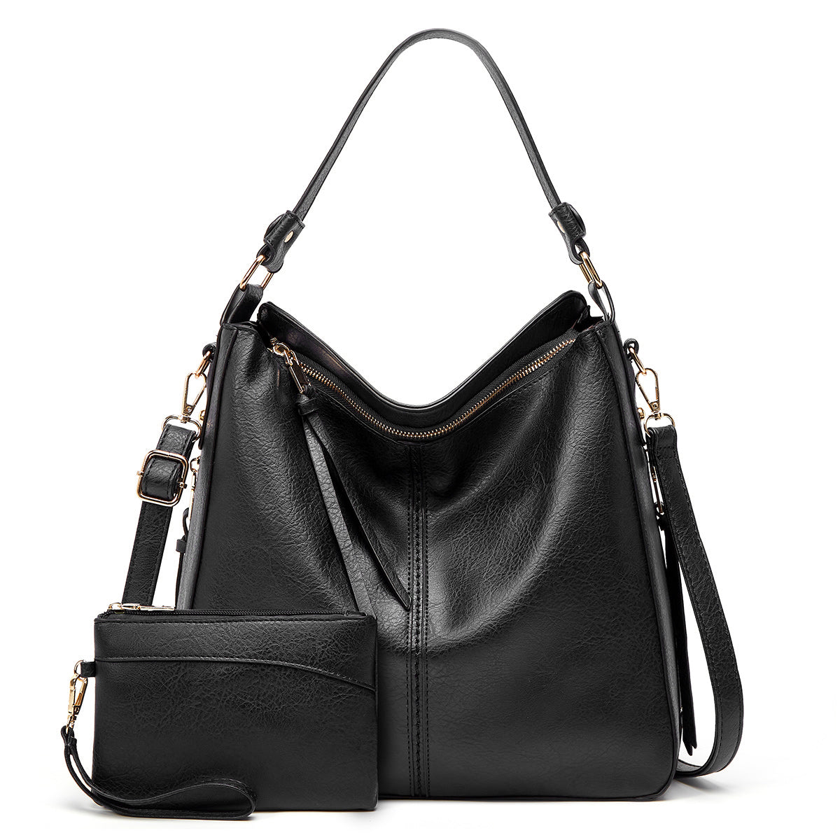 Blakely – Luxe Leren Hobo-Handtas