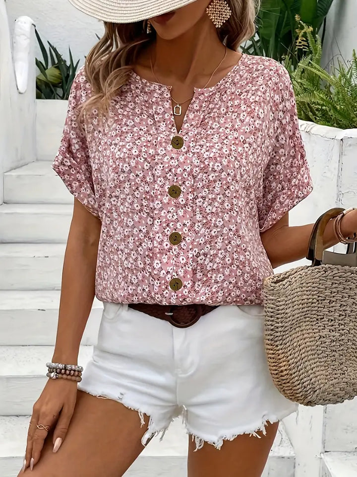 Wrenley – Dames Stretchy Bloemenstrandtop