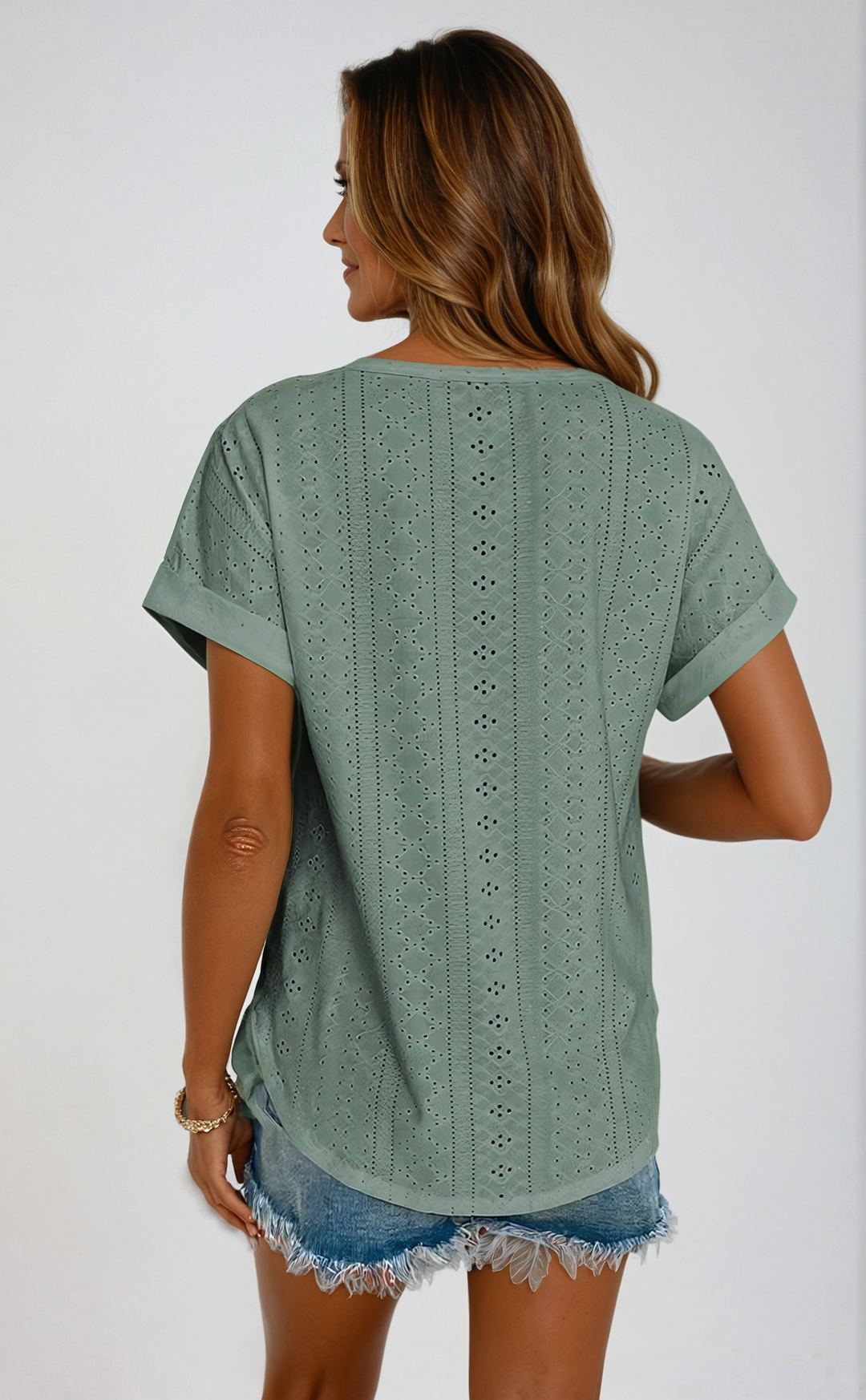 Vespera – Casual Gebreide Top voor Dames