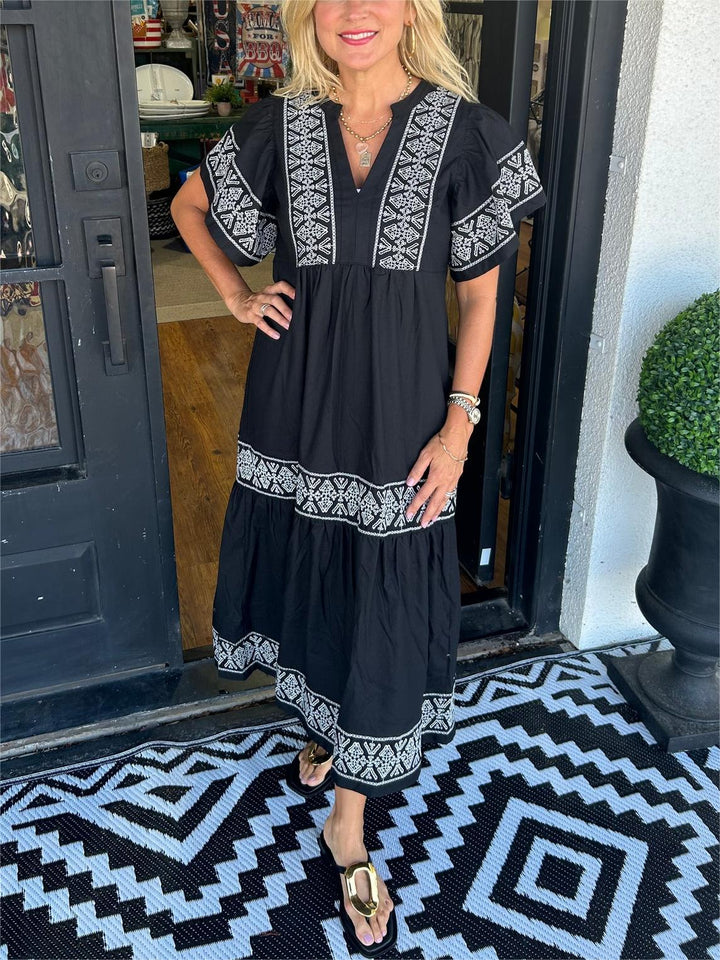 Hanna – Elegante Boho-jurk