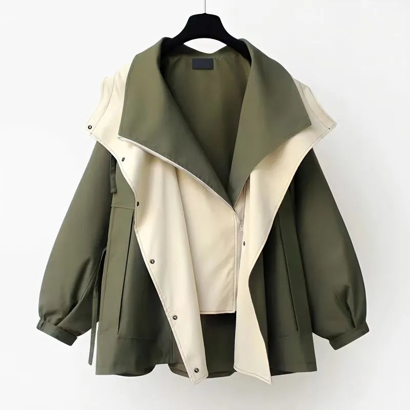 Lia - Modieuze Waterafstotende Trenchcoat