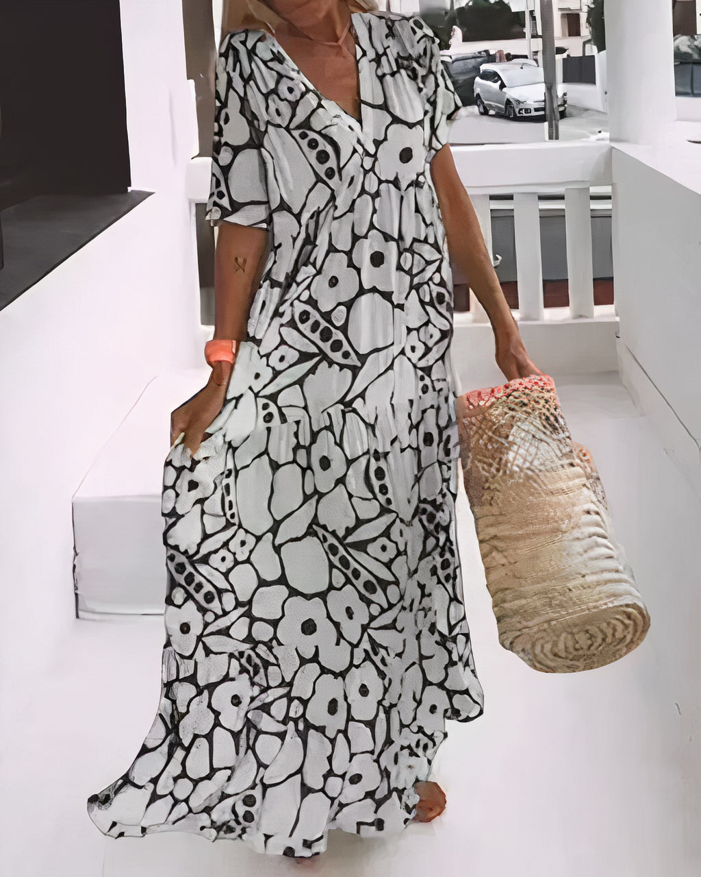 Myrtle – Luchtige Zomerjurk met Relaxte Pasvorm