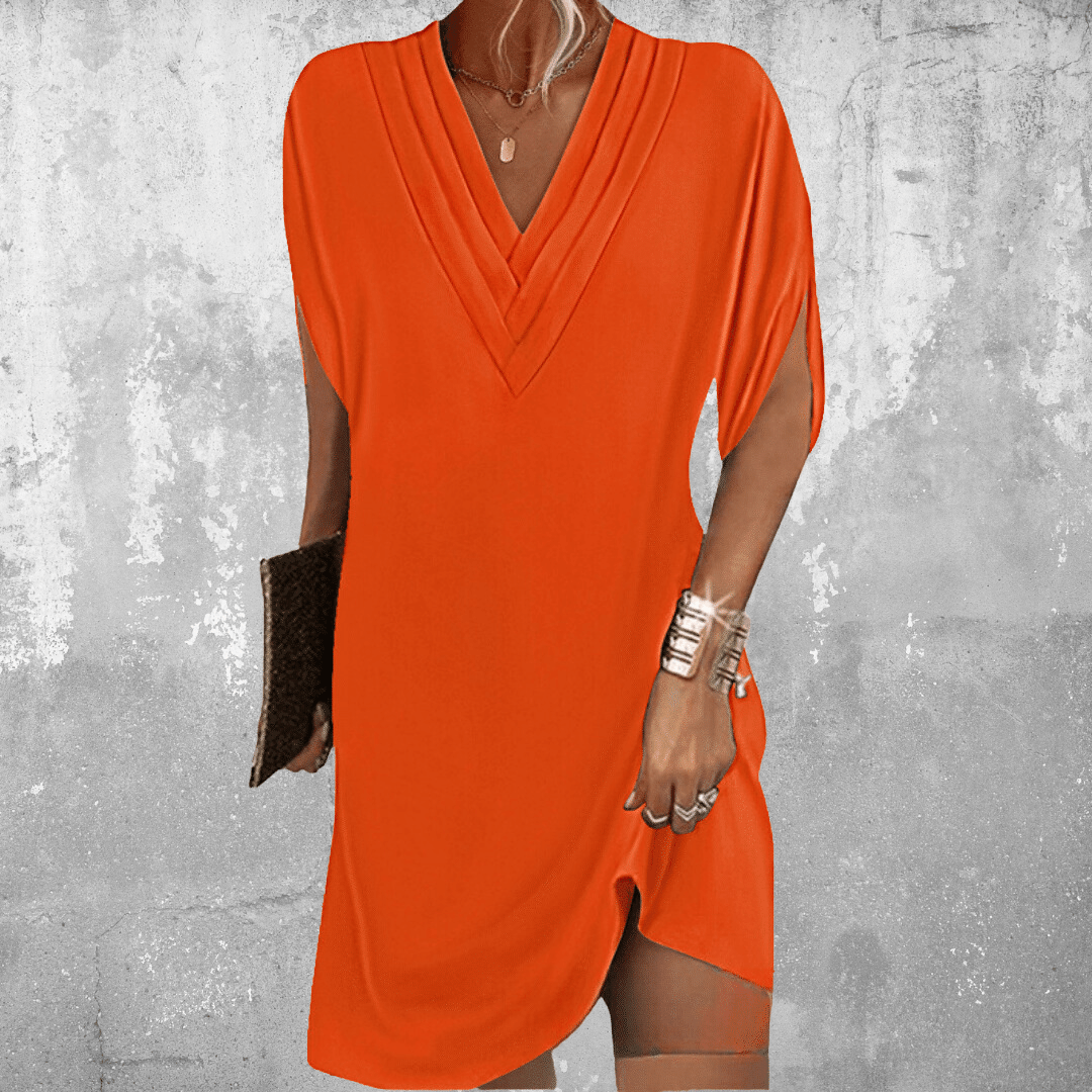 Amelia – Elegante Buikbedekkende Jurk