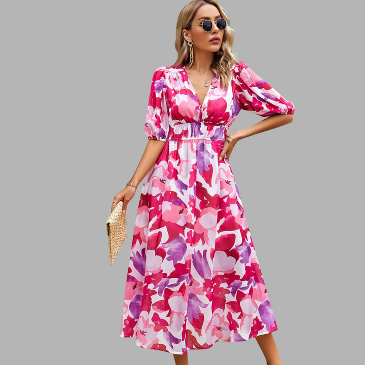 Edeltraud - Elegante Maxijurk voor Warme Dagen
