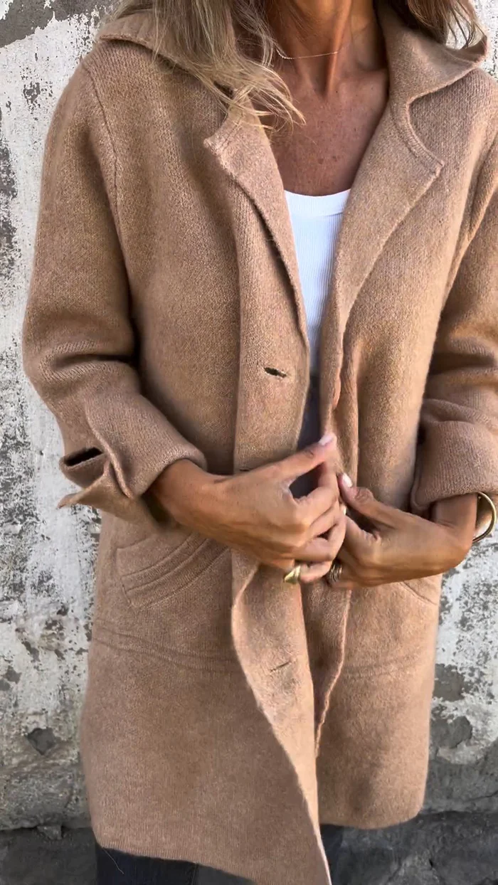 Paula - Elegante lange jas