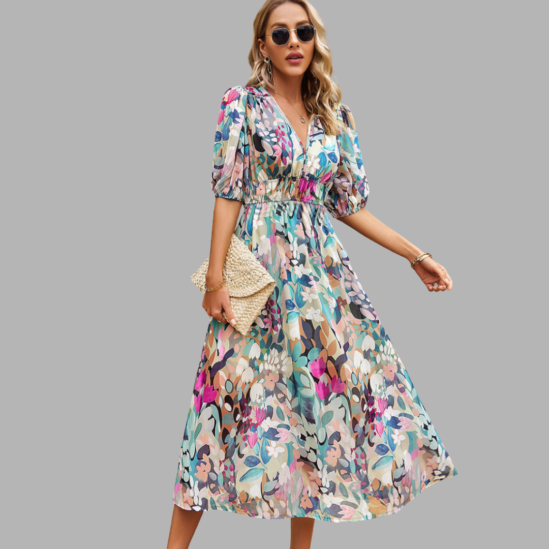 Edeltraud - Elegante Maxijurk voor Warme Dagen