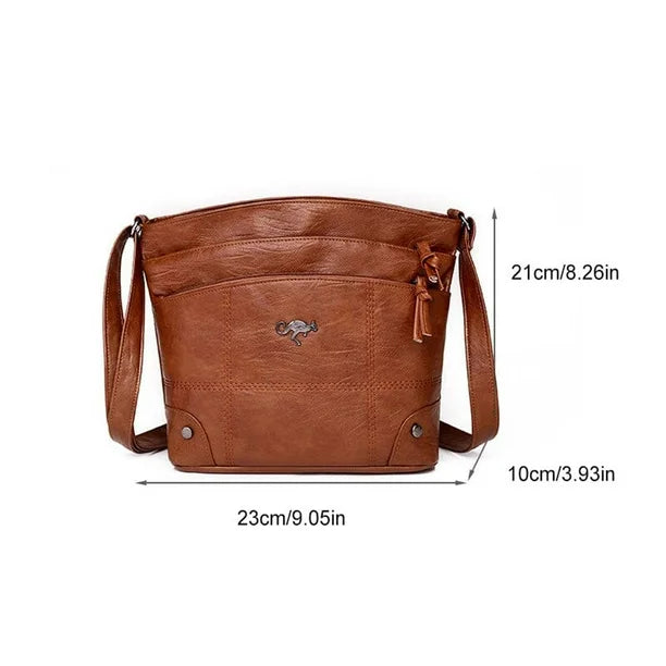 Raya - Elegante Crossbodytas met Meerdere Vakken