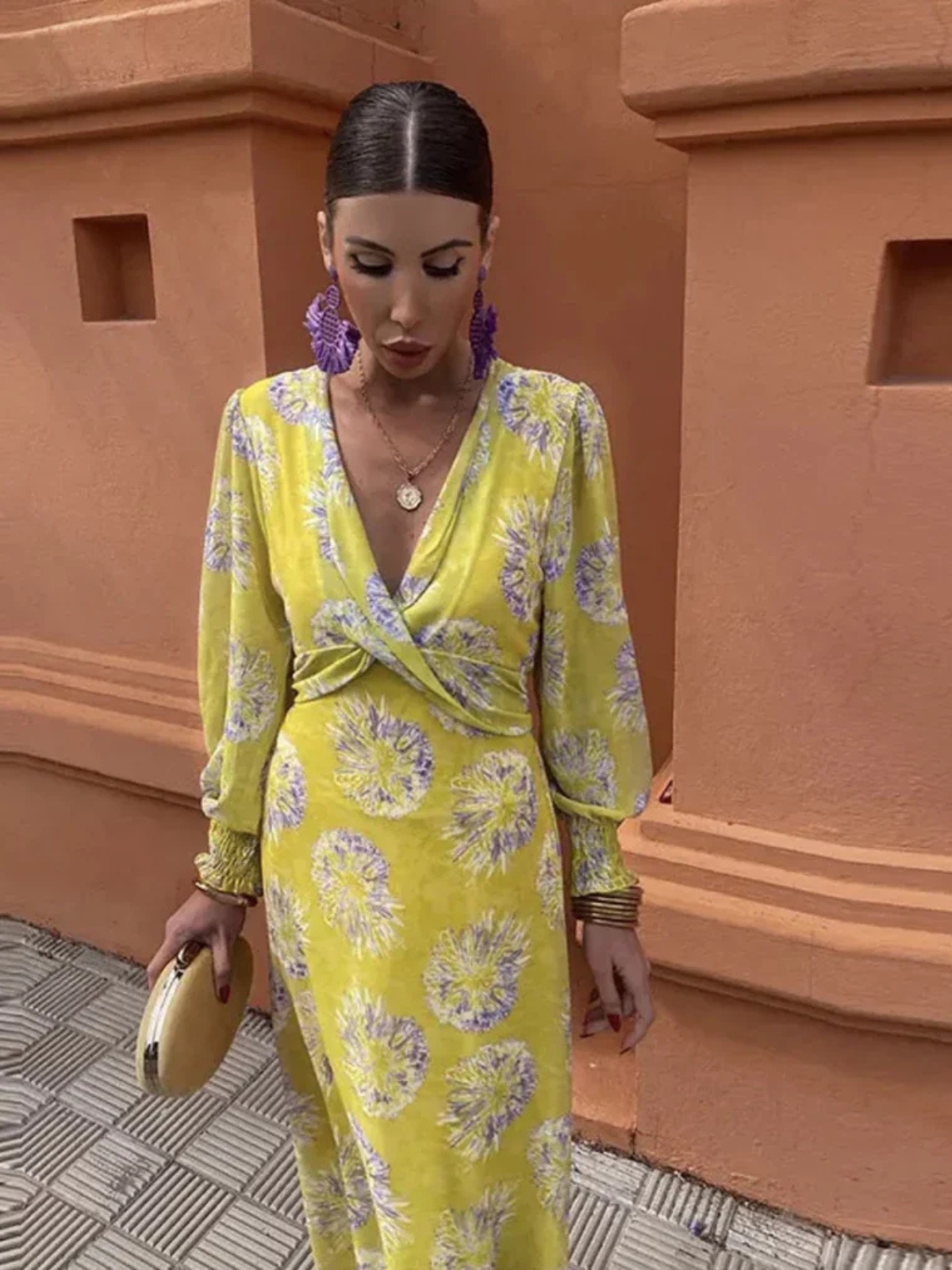 Marisella - Zomer Jurk met Bloemenprint