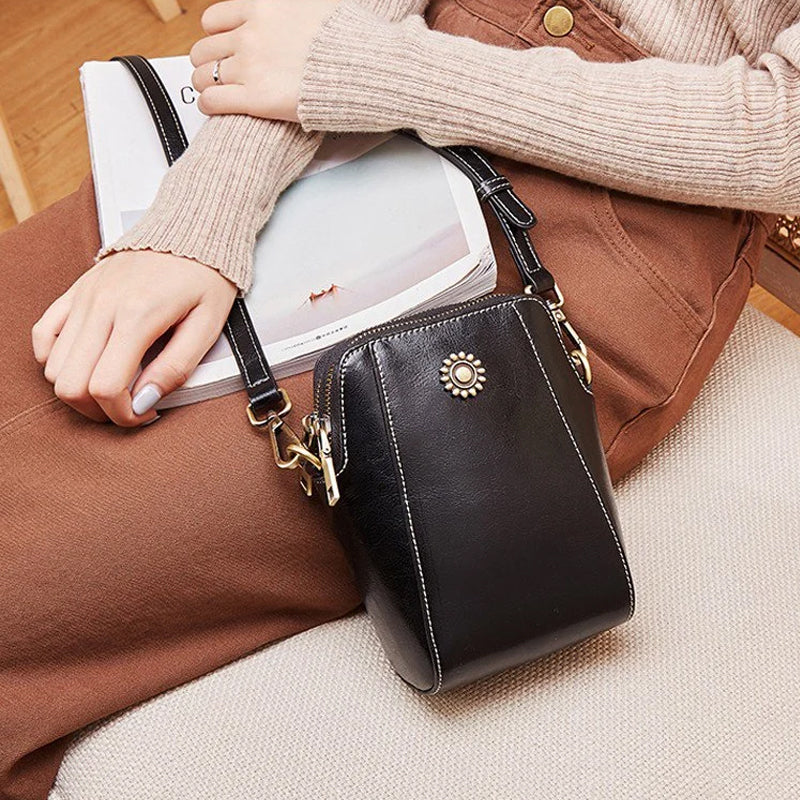 Wenen – Compacte Mini-Handtas in Effen Kleur