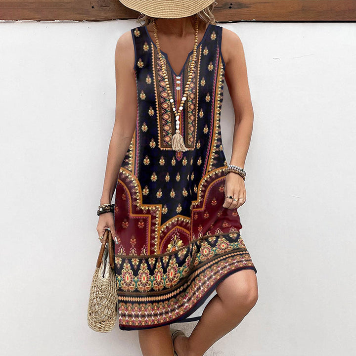 Velaria – Jurk met Etnische Charme