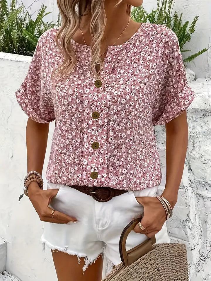 Wrenley – Dames Stretchy Bloemenstrandtop