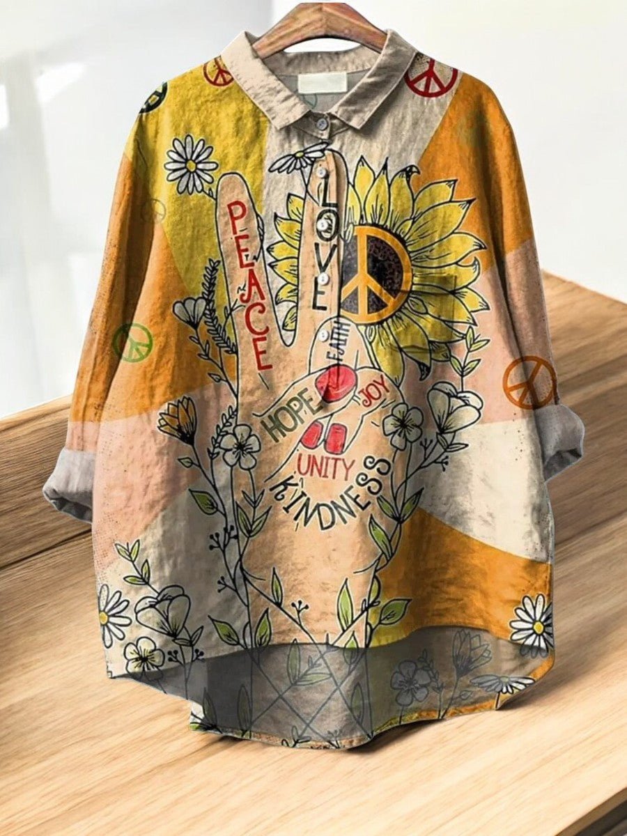 Maristelle – Radiant Bedrukte Blouse