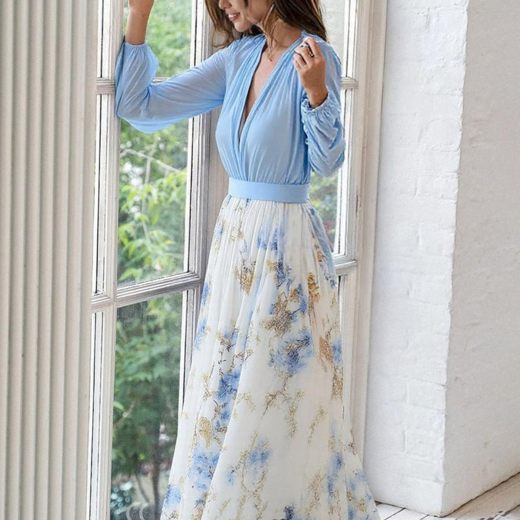 Renske - Maxi jurk met bloemenprint Dazzling