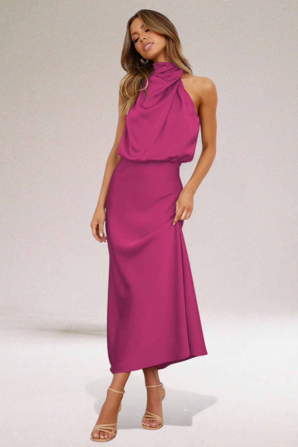 Emmas® | Satijnen Glamour Jurk