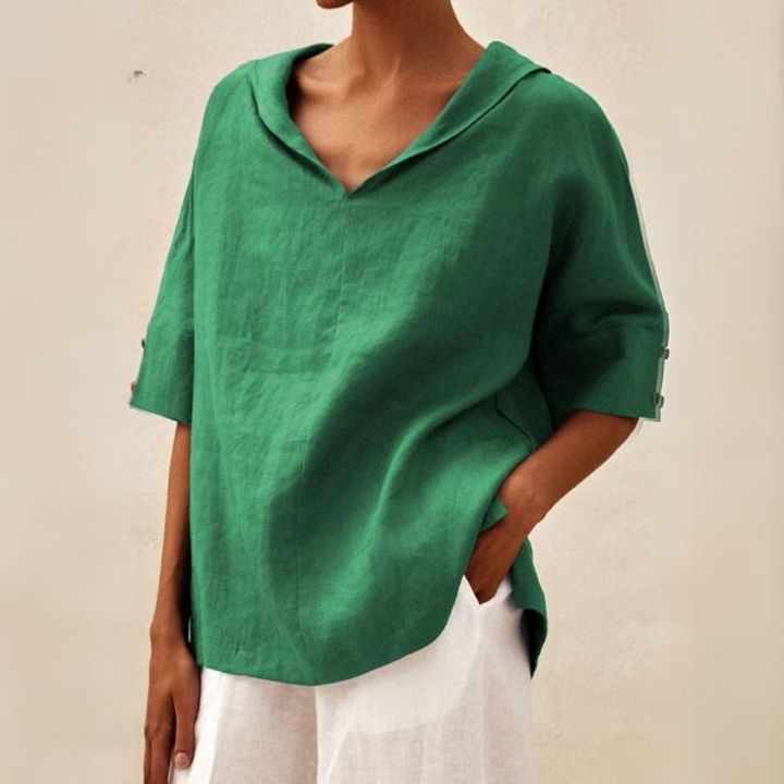 Ava - Casual Losvallende Blouse