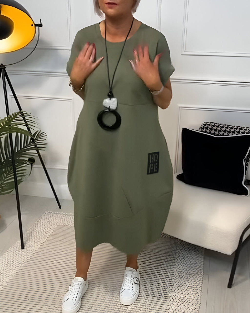 Bente - Comfortabele Elegante Jurk