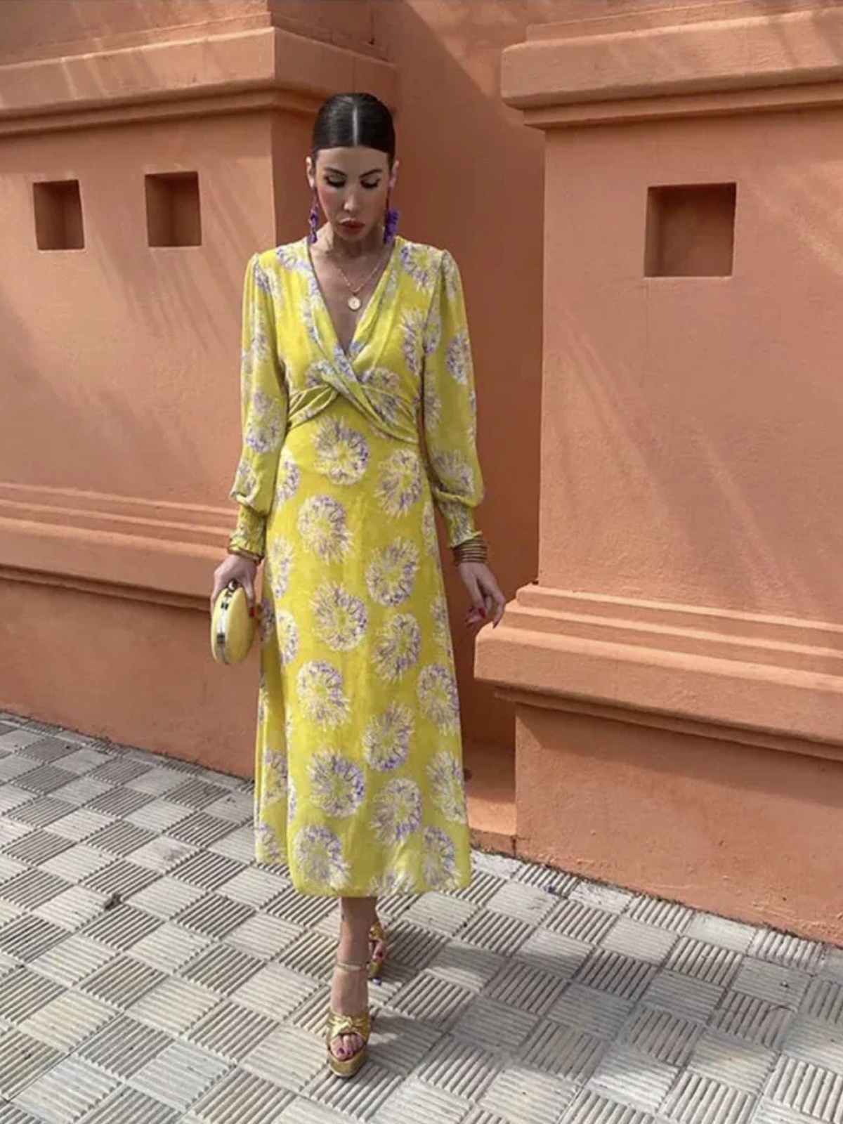 Marisella - Zomer Jurk met Bloemenprint