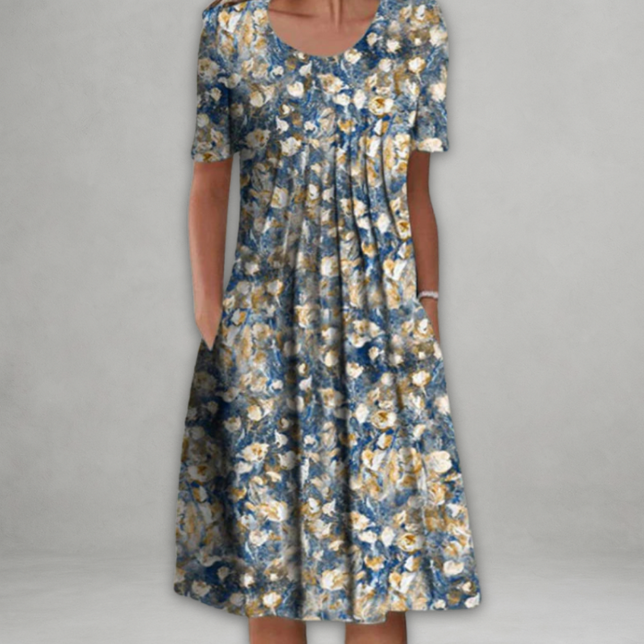 Marijke - Elegante Jurk Met Buikbedekking