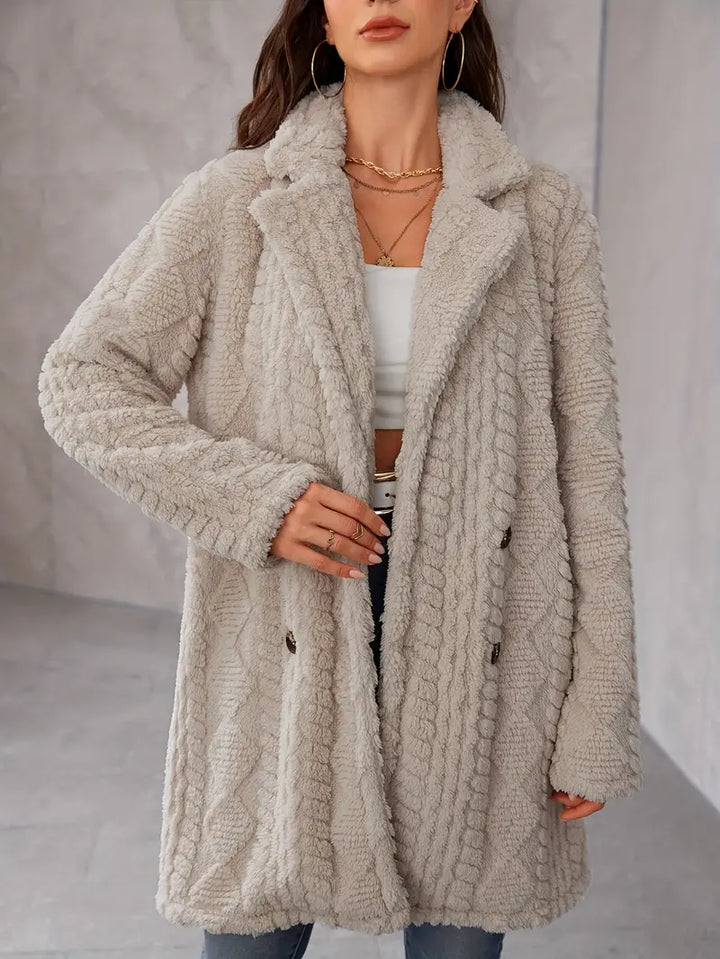 Seraphina – Getextureerde Winterjas
