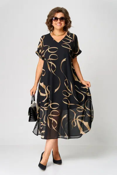 Esmee - Cozy & Elegant Midi Jurk