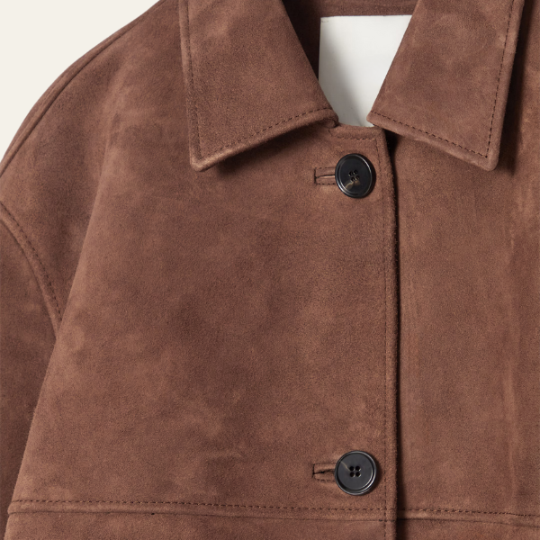 Emmas® | Collared Suede Jacket
