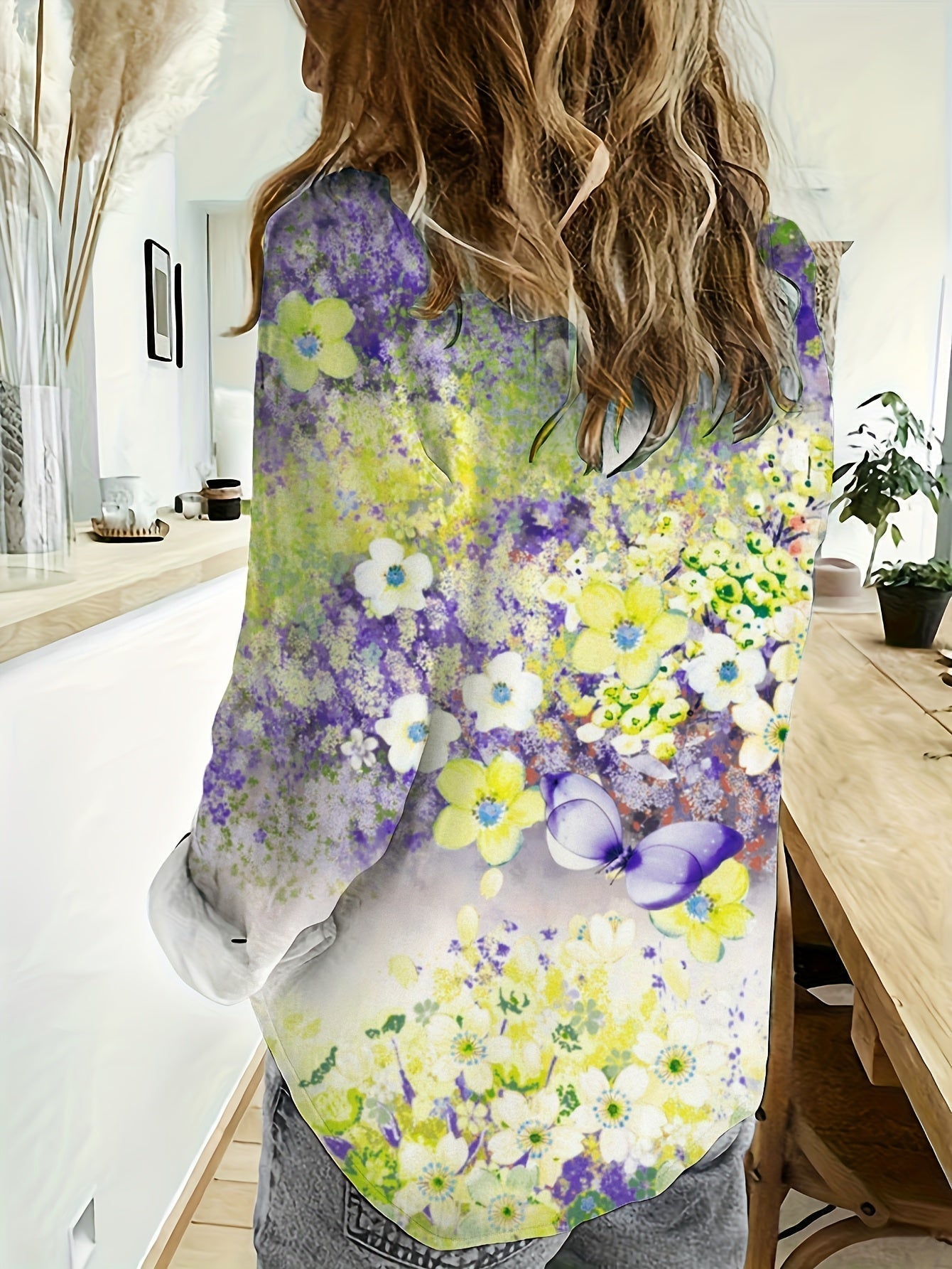 Mireya – Vrolijk Bloemenblouse