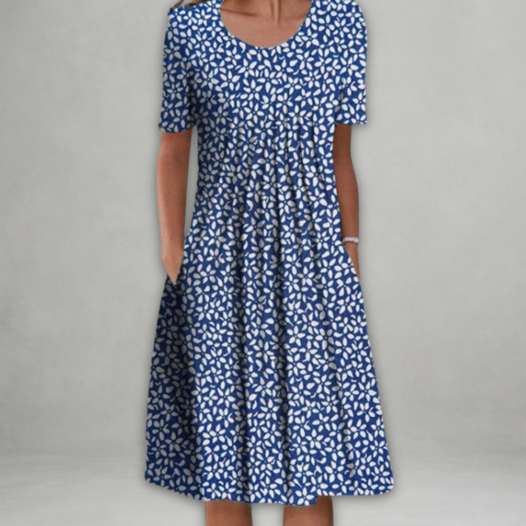 Marijke - Elegante Jurk Met Buikbedekking