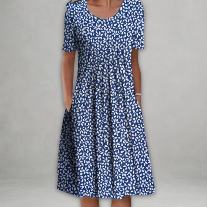 Marijke - Elegante Jurk Met Buikbedekking