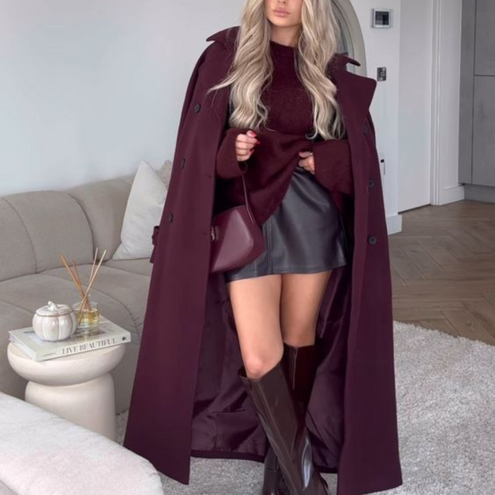 Laluna - Classy Burgundy Jas