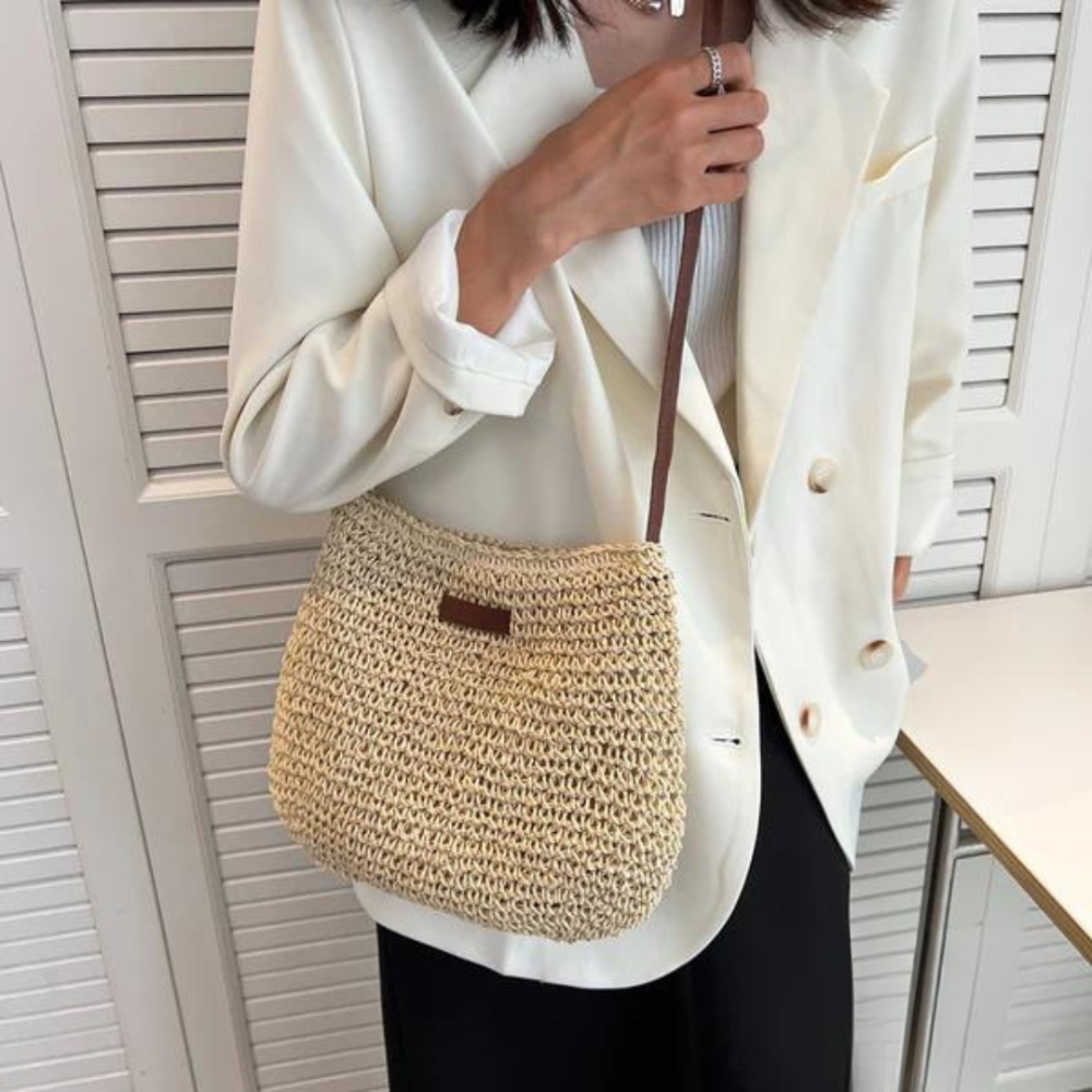 Mary – Retro Stro Sling Crossbody Tas