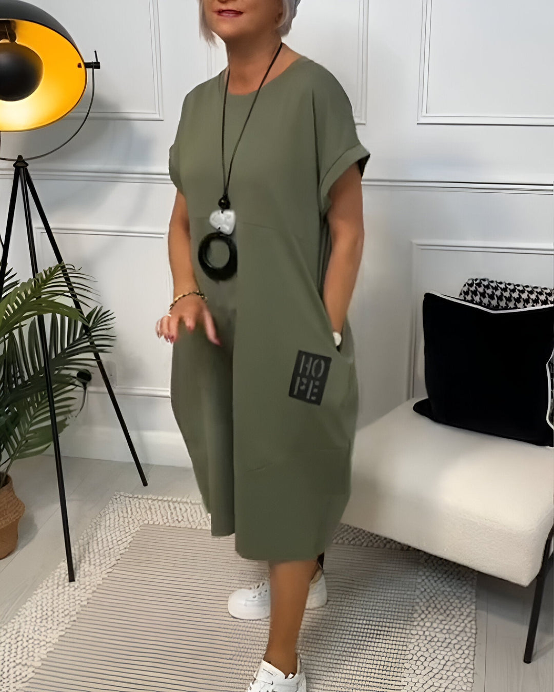 Bente - Comfortabele Elegante Jurk