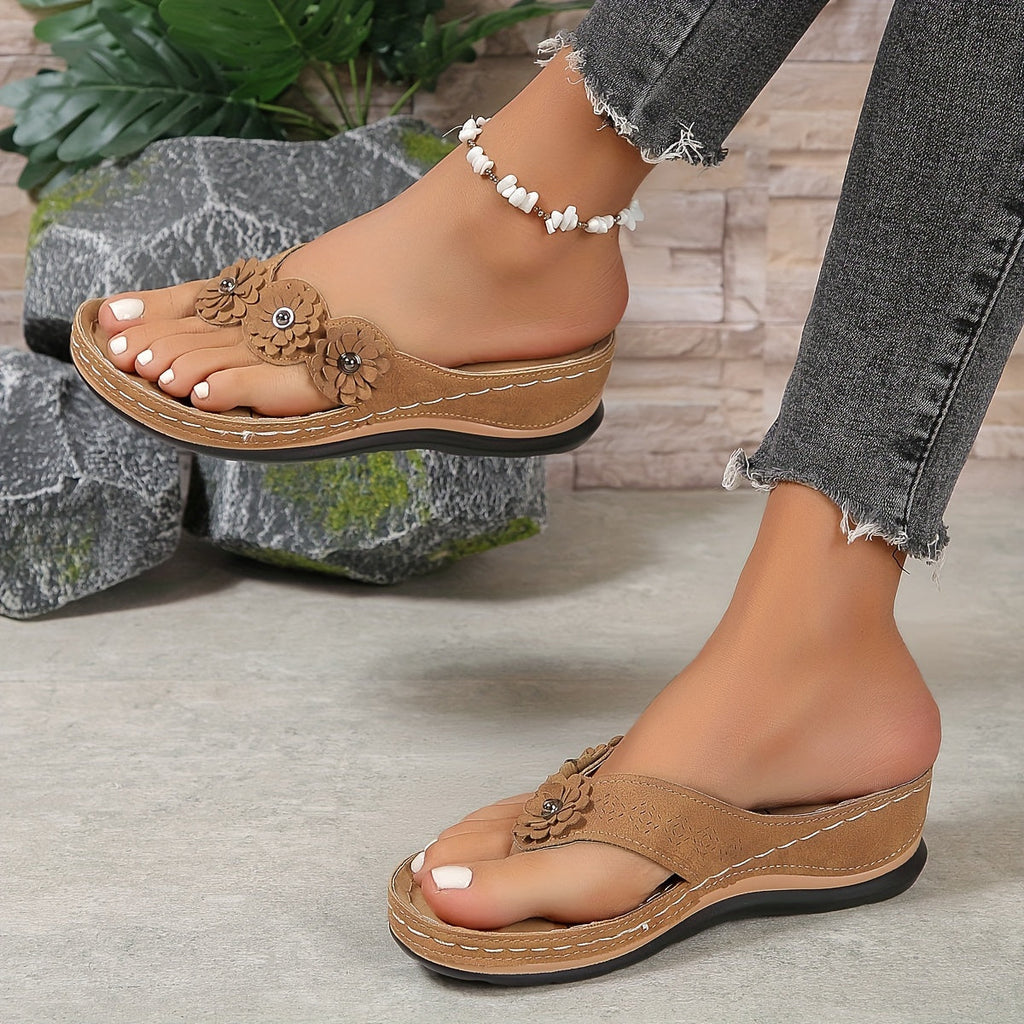 Adele - Comfortable Summer Slip-On Orthopedic Sandals