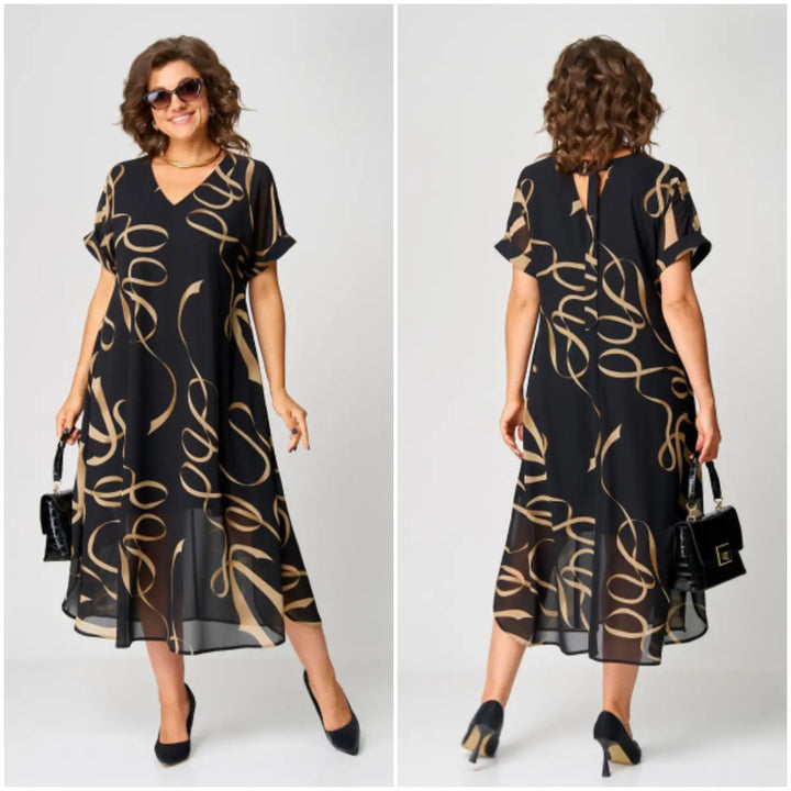 Esmee - Cozy & Elegant Midi Jurk